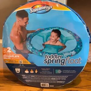 SWIMWAYS TODDLER SPRING FLOAT NWT